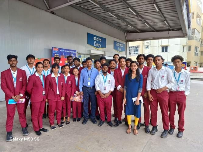 IZee Business School Bangalore Industrial Visits photo 3